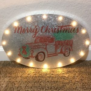 Luminous Merry Christmas Marquee Sign